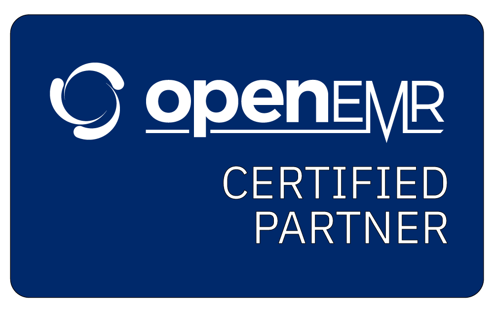 The OpenEMR Certified Partner logo